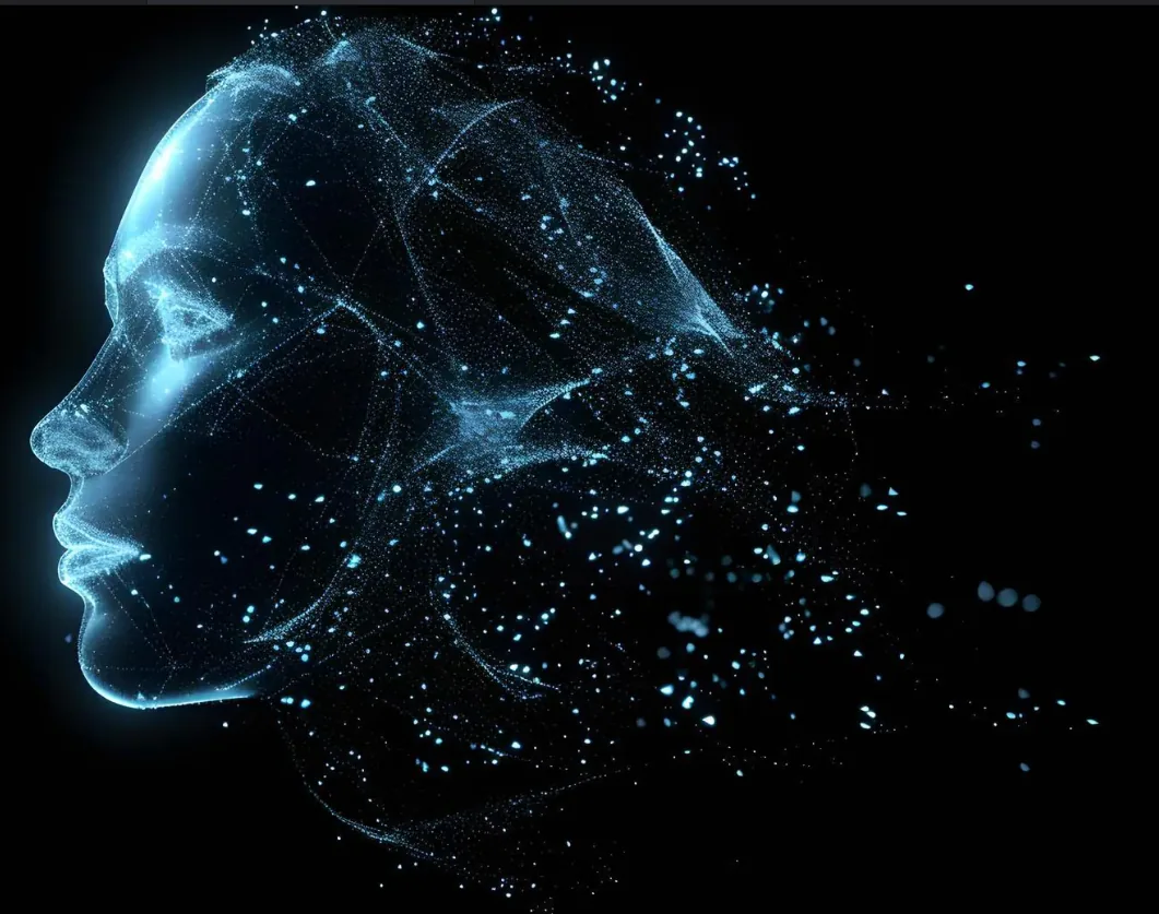 Testa olografica IA – Revolut Capital Cuore Neurale